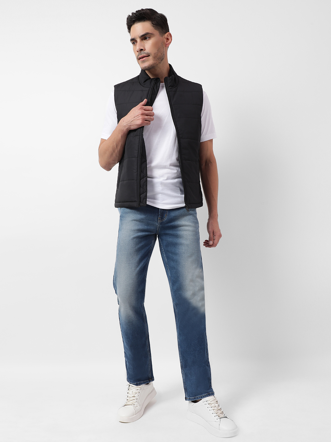 Numero Uno Men Solid Black Jacket